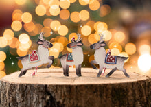 Load image into Gallery viewer, FLYING REINDEER DECORATION
