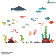 Load image into Gallery viewer, Underwater Wall Sticker Pack
