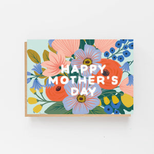 Happy Mother's Day Colourful Bloom Card