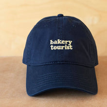 Load image into Gallery viewer, Bakery Tourist - Cotton Baseball Cap - Navy Blue
