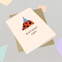 Load image into Gallery viewer, Birthday Card - Cute Laybird Greeting Card

