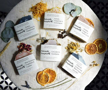 Load image into Gallery viewer, Charcoal, Cedarwood, Black Pepper &amp; Lavender Handmade Soap Bar
