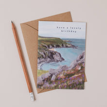 Load image into Gallery viewer, Cornwall Beach Have a Lovely Birthday Card
