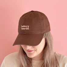 Load image into Gallery viewer, Bakery Tourist - Cotton Baseball Cap - Cocoa
