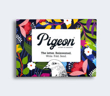 Load image into Gallery viewer, Floral Fantasia Pigeon letter pack
