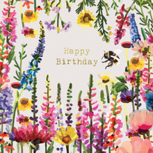 Load image into Gallery viewer, CG 04 - Cream Happy Greeting Card with a Bee     
