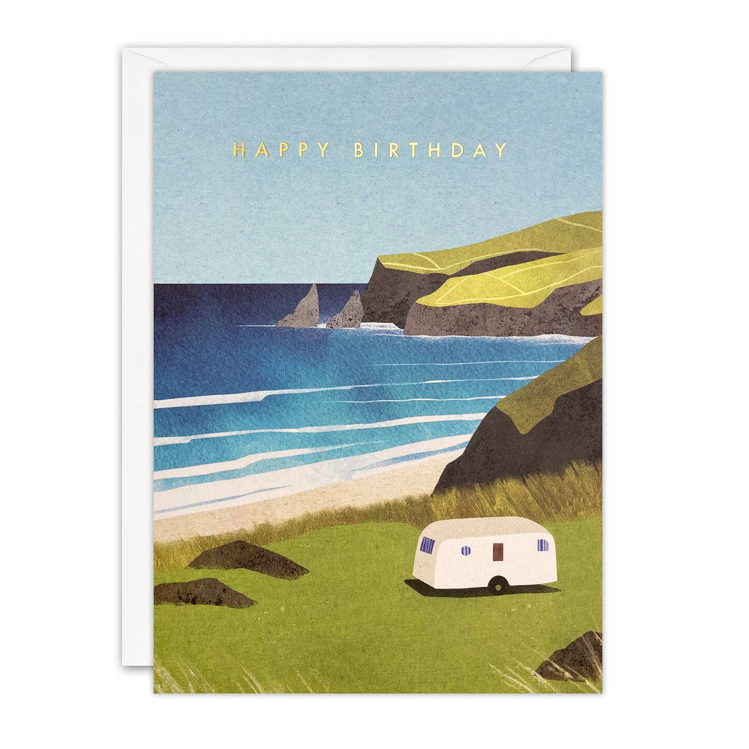 Caravan Birthday Offshore Card