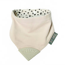 Load image into Gallery viewer, Neckerchew Teething Dribble Bib - Leopard Spot
