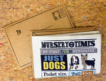 Load image into Gallery viewer, Dogs Crinkly Newspaper
