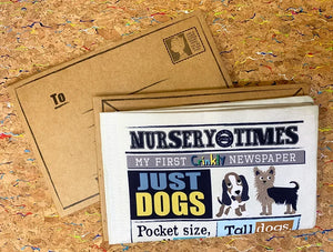 Dogs Crinkly Newspaper
