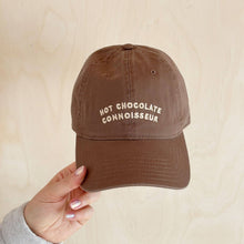 Load image into Gallery viewer, Hot Chocolate Connoisseur - Cotton Baseball Cap
