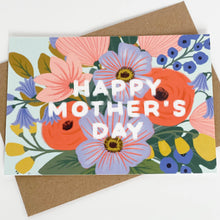 Load image into Gallery viewer, Happy Mother&#39;s Day Colourful Bloom Card
