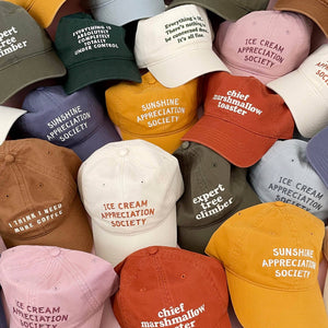 Chief Marshmallow Toaster - Cotton Baseball Cap