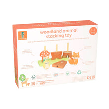 Load image into Gallery viewer, Woodland Wooden Stacking Toy
