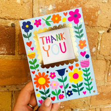 Load image into Gallery viewer, Peep - Thank You Card/Flowers
