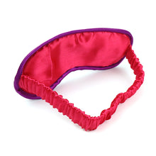 Load image into Gallery viewer, Fuchsia Velvet Floral Bee Eye Mask
