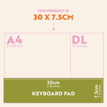 Load image into Gallery viewer, Keyboard Weekly Planner Pad | Nature Arches
