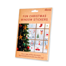 Load image into Gallery viewer, Fun Christmas Window Stickers Flatpack
