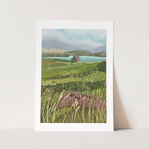 Peaceful Bothy Print: A4