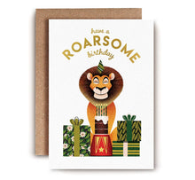 Load image into Gallery viewer, Roarsome Birthday card
