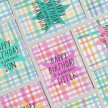 Load image into Gallery viewer, Happy Birthday to a Fabulous Sister Card

