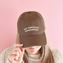 Load image into Gallery viewer, Hot Chocolate Connoisseur - Cotton Baseball Cap
