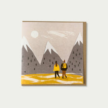 Load image into Gallery viewer, Mountain Walk Greetings Card
