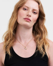 Load image into Gallery viewer, Nightshade Moon Gold Chain Necklace
