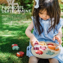 Load image into Gallery viewer, Happy Veggies Wooden Puzzle
