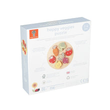 Load image into Gallery viewer, Happy Veggies Wooden Puzzle
