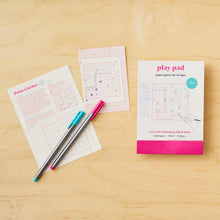 Load image into Gallery viewer, Play Pad Grid - Paper &amp; Pen Games for Screen-Free Fun
