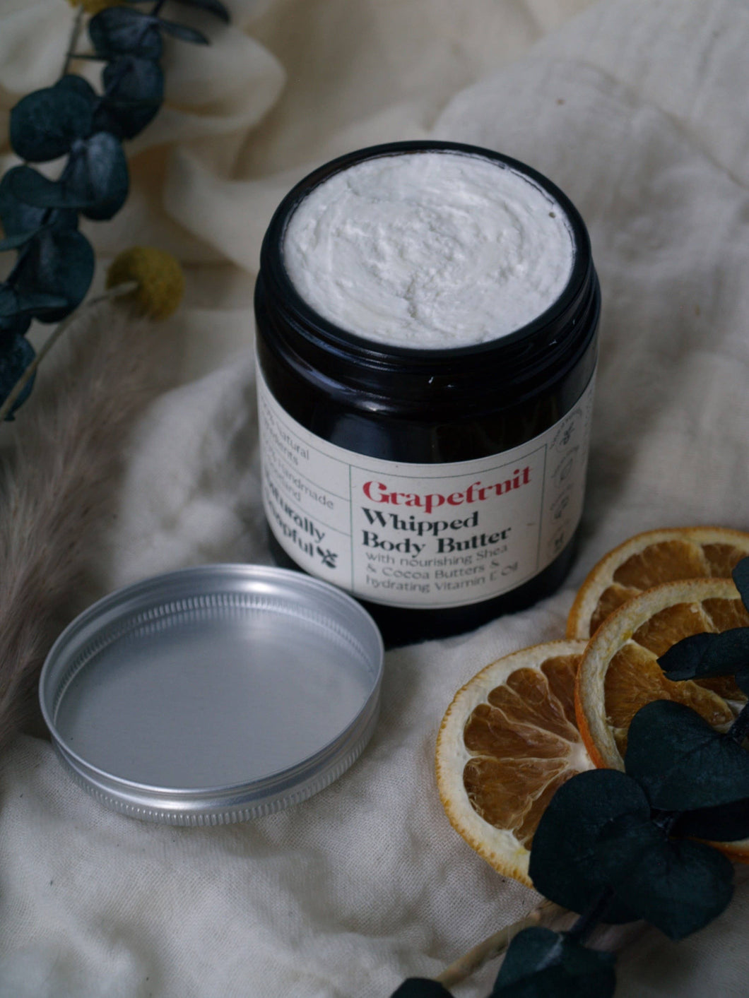 Grapefruit Whipped Body Butter: 180ml