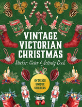 Load image into Gallery viewer, Vintage Victorian Christmas Sticker/Activity Book (hardback)
