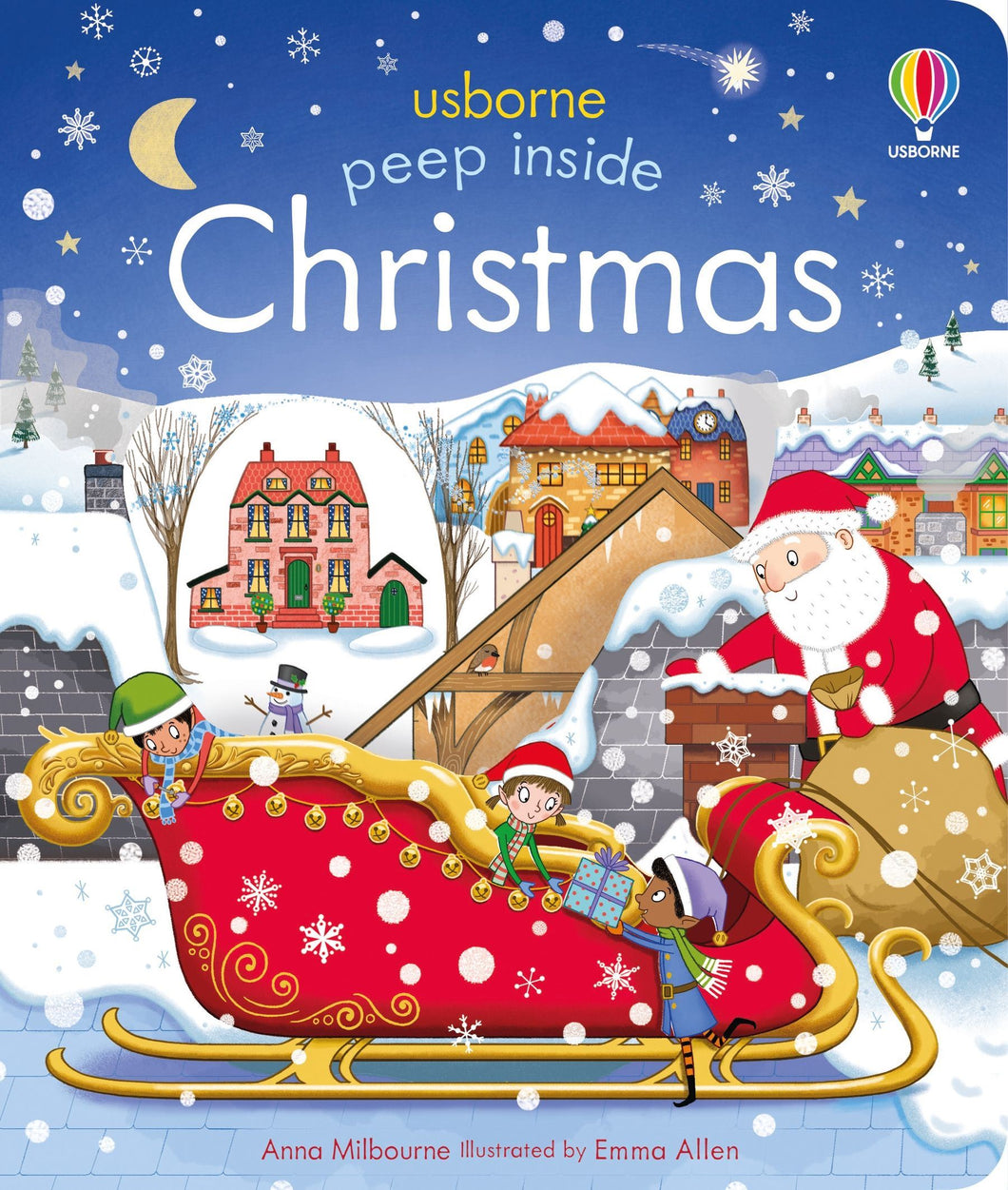 Peep Inside Christmas (Boardbook)