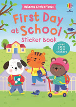Load image into Gallery viewer, First Day at School Sticker Book
