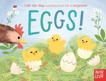 Load image into Gallery viewer, Eggs! : Lift the Flap (Boardbook)

