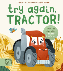 Try Again Tractor Lift the Flap (Boardbook)