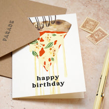 Load image into Gallery viewer, Birthday Pizza Slice Card
