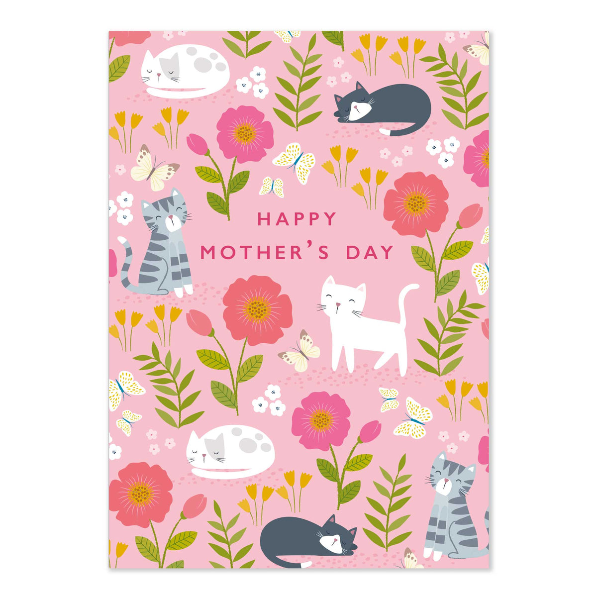 Happy Mother's Day Cats Card – Pippin Gifts Ltd