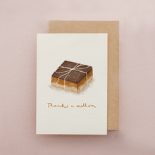 Load image into Gallery viewer, Millionaire Shortbread | Thank You Card | Baking Lovers
