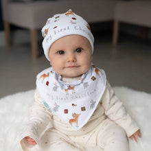 Load image into Gallery viewer, My First Christmas Winter Animals Bib
