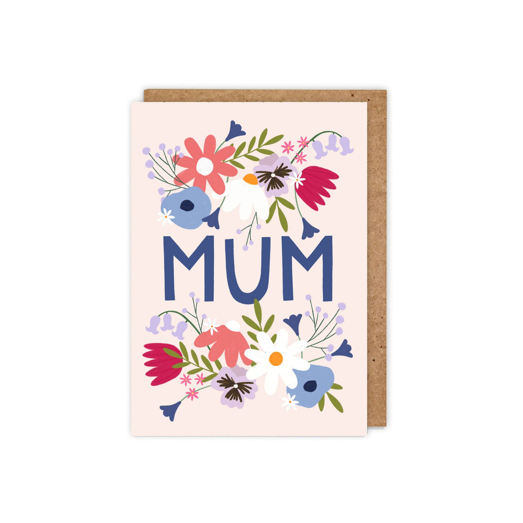 MUM Floral Card