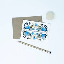 Load image into Gallery viewer, Happy Mother's Day - Floral Blue
