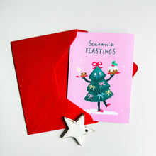Load image into Gallery viewer, Cute Tree Christmas Card
