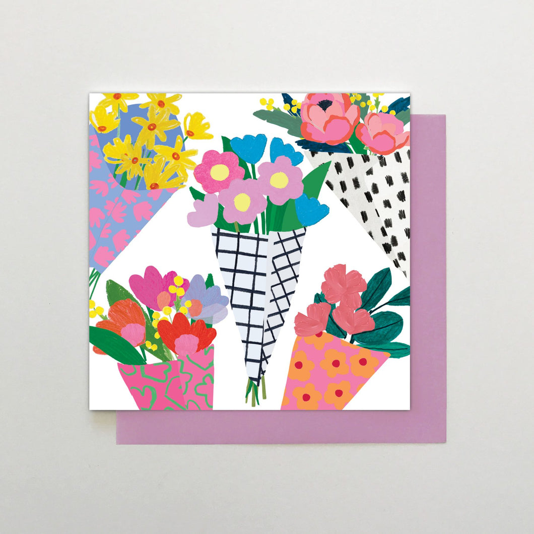 Bunch of Flowers card