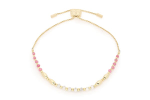 Radiance Pink Tourmaline Gemstone Bracelet