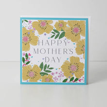 Load image into Gallery viewer, Happy Mother&#39;s Day Floral Card
