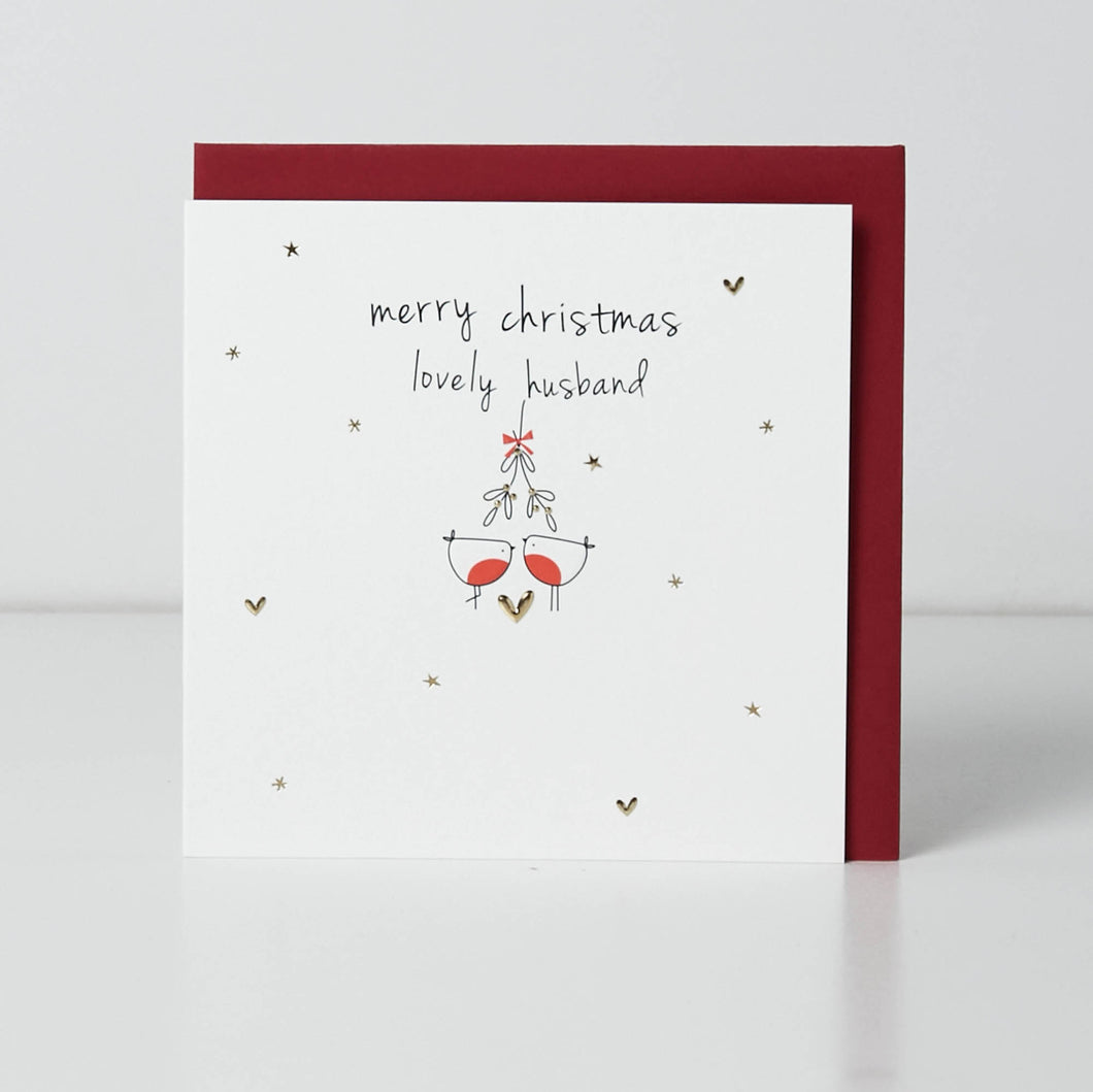 Christmas Card - Merry Christmas Lovely Husband