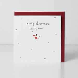 Christmas Card - Merry Christmas Lovely Mum