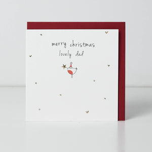 Christmas Card - Merry Christmas Lovely Dad